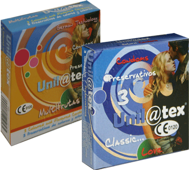 UNILATEX                            Condoms, Vibrating Rings, Vibrating Ring, Thongs, Female Hygiene Kit, Glow in the dark, Multifruit, Nature, Vibrasex, Lubricant, Alcotest, Breathalyzer, Disposable...